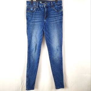 KUT MIA Fab Ab Toothpick Skinny Slight Stretch Womes Denim Jeans Size 6
